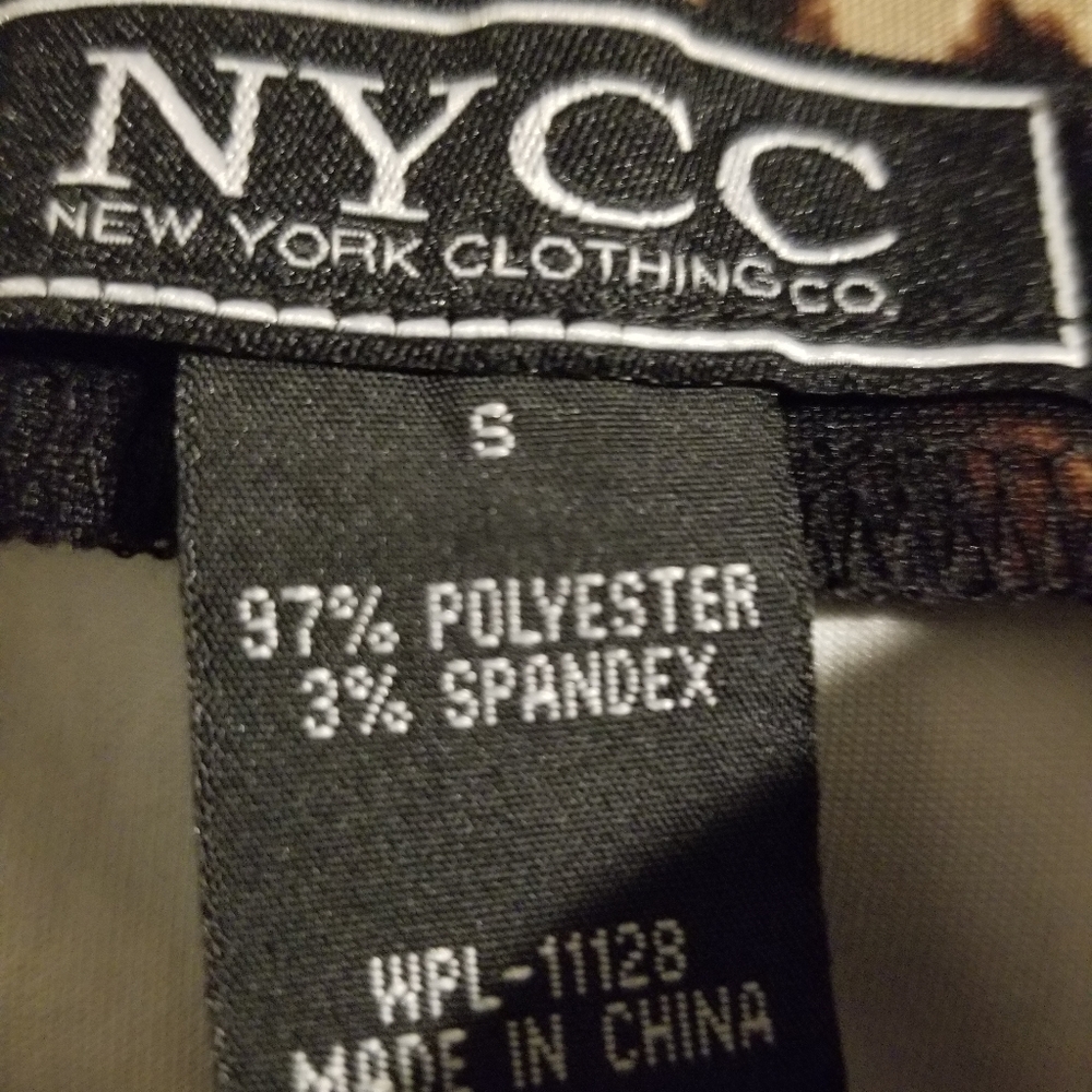 Leopard pencil skirt